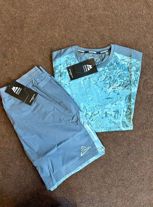 MTX TRAIL TRIAX Short &T-shirt set - Dawn / Slate grey £85rrp 
